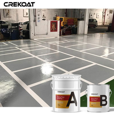 Lớp phủ sàn Epoxy công nghiệp không mùi Sơn sàn bê tông tự san phẳng cho giao thông xe nâng