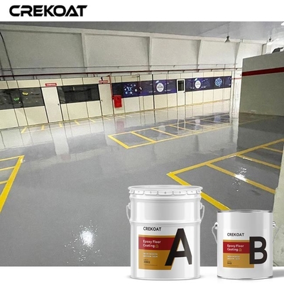 Lớp phủ sàn Epoxy công nghiệp không mùi Sơn sàn bê tông tự san phẳng cho giao thông xe nâng