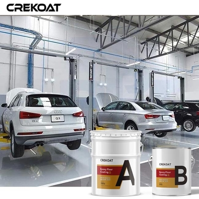 Lớp phủ sàn Epoxy gốc nước có độ bóng cao Dễ bảo trì và làm sạch