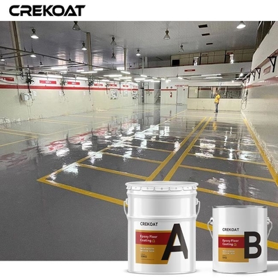 Bảo trì thấp Lớp phủ sàn Epoxy gốc nước mịn Chống ẩm