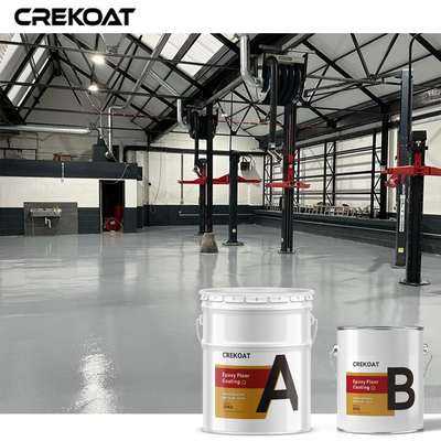 Làm khô nhanh lớp phủ epoxy sàn nhà để xe công nghiệp cho bề mặt bê tông