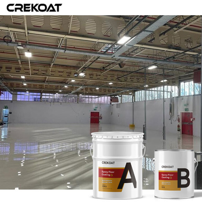 Kháng hóa chất Lớp phủ sàn Epoxy công nghiệp Sơn sàn nhà để xe
