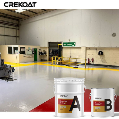 Bảo trì thấp Lớp phủ sàn Epoxy gốc nước mịn Chống ẩm