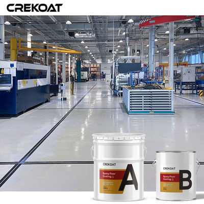 Lớp phủ sàn Epoxy công nghiệp tự san phẳng gốc nước Độ bóng cao không độc hại