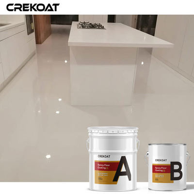 Lớp phủ sàn Epoxy công nghiệp không mùi 100% nhựa Epoxy rắn