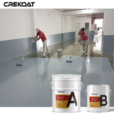 Không gian công nghiệp Lớp phủ sàn Epoxy chống trượt Chống mài mòn hóa chất