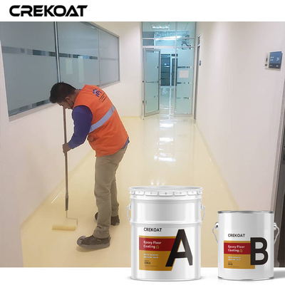 Lớp phủ sàn Epoxy chống ăn mòn không trơn trượt Tuân thủ VOC Chất hữu cơ dễ bay hơi thấp