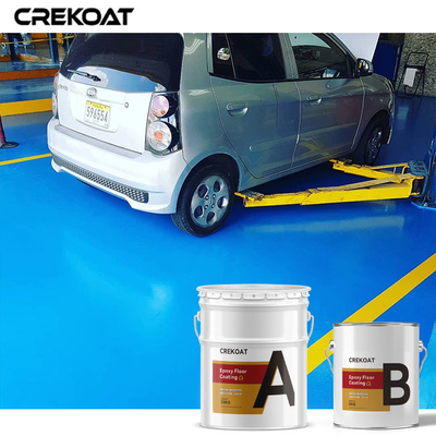 Lắp đặt nhanh Lớp phủ sàn epoxy công nghiệp Gloss cao Giảm thời gian ngừng hoạt động cho doanh nghiệp