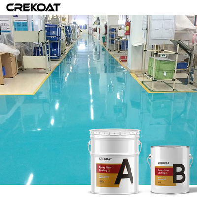 Lớp phủ sàn Epoxy công nghiệp chống trượt cho gạch men gỗ kim loại bê tông