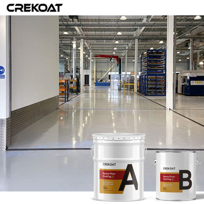 Không gian công nghiệp Lớp phủ sàn Epoxy chống trượt Chống mài mòn hóa chất