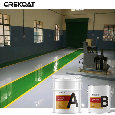 Sơn phủ sàn Epoxy công nghiệp hai thành phần Hoàn thiện bền cứng