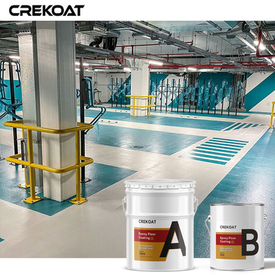 Sơn Epoxy gốc nước khô nhanh Thời gian sơn lại nhanh Độ bóng cao