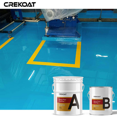 Lớp phủ sàn Epoxy gốc nước có độ bóng cao Dễ bảo trì và làm sạch
