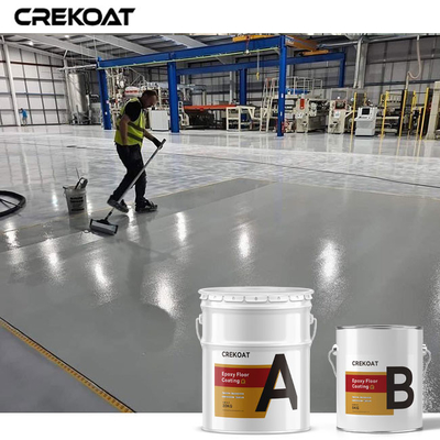 Lớp phủ sàn Epoxy gốc nước chống phai màu Bề mặt hợp vệ sinh