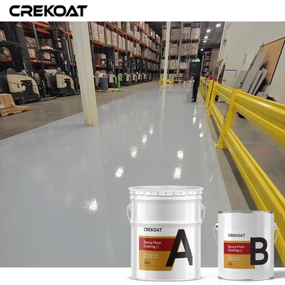 Lớp phủ sàn Epoxy công nghiệp bóng nặng Bề mặt bê tông chống trượt