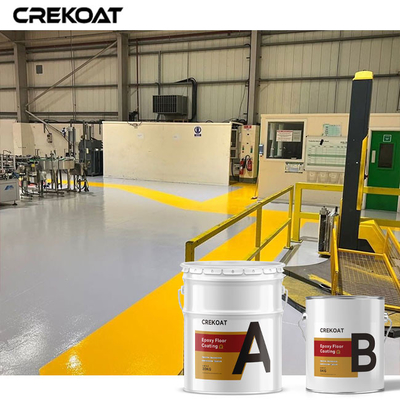 Lớp phủ sàn Epoxy công nghiệp bóng nặng Bề mặt bê tông chống trượt