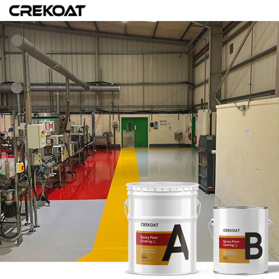 Kháng hóa chất Lớp phủ sàn Epoxy chống trượt Chịu được lưu lượng chân lớn 1,3g / cm3