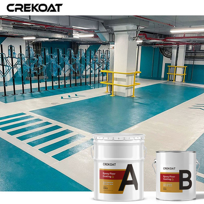 Lớp phủ sàn Epoxy chống trượt bền lâu Màu sắc có thể tùy chỉnh Kết cấu