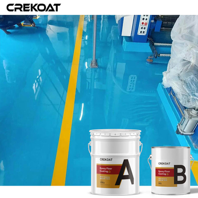 Lớp phủ sàn Epoxy công nghiệp có độ bóng cao chịu được lưu lượng lớn