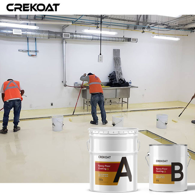 Lớp phủ sàn Epoxy chống trượt liền mạch hợp vệ sinh kết hợp nhựa Epoxy và phụ gia