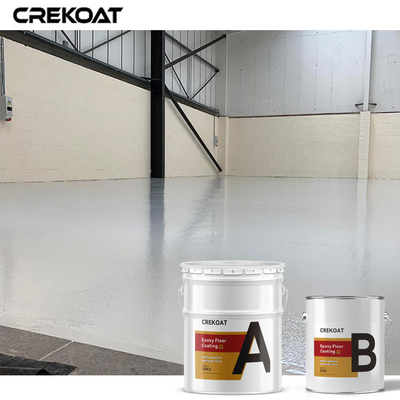 Hệ thống phủ sàn Epoxy công nghiệp cứng có độ bóng cao Dễ thi công
