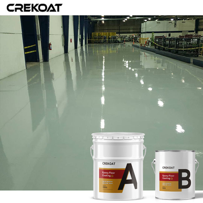 Lớp phủ sàn Epoxy chống ăn mòn không trơn trượt Tuân thủ VOC Chất hữu cơ dễ bay hơi thấp