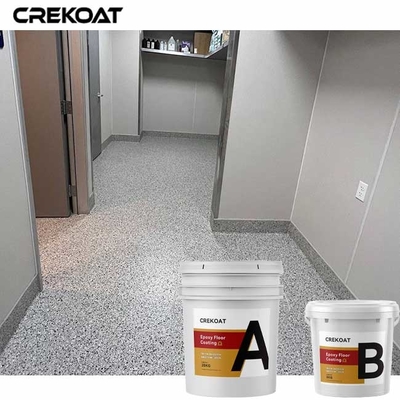 MSDS Sơn sàn Epoxy khô nhanh Sơn trang trí Sàn Epoxy Flake Lớp phủ ngoài Urethane