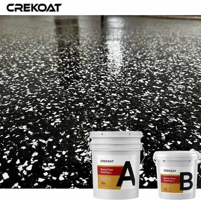 MSDS Sơn sàn Epoxy khô nhanh Sơn trang trí Sàn Epoxy Flake Lớp phủ ngoài Urethane