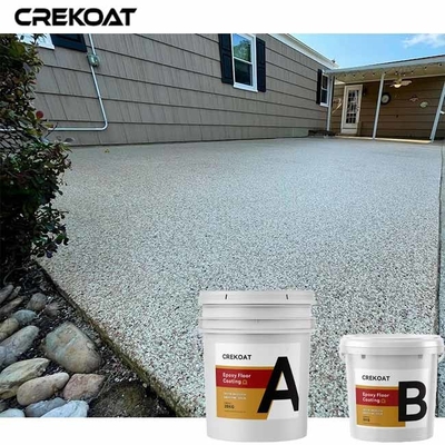 Lớp phủ màu trang trí trong suốt Lớp phủ nhựa Epoxy cho sàn bể bơi