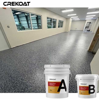 Lớp phủ sàn gốc nhựa Flake Broadcast Sơn lót Epoxy Resin Primer Basecoat Topcoat
