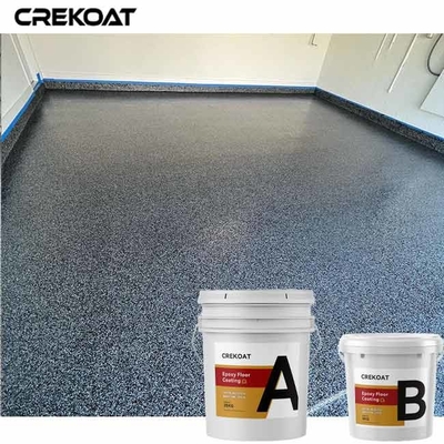 Lớp phủ sàn bằng nhựa Epoxy trong suốt gốc nước Hệ thống vảy trang trí phát sóng