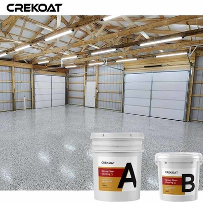 Lớp phủ sàn bằng nhựa Epoxy trong suốt gốc nước Hệ thống vảy trang trí phát sóng