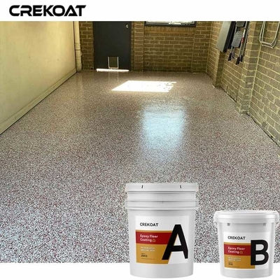 Garages Terraces Lớp phủ sàn nhựa Epoxy trang trí với nhiều màu sắc