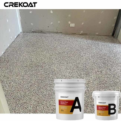 Garages Terraces Lớp phủ sàn nhựa Epoxy trang trí với nhiều màu sắc