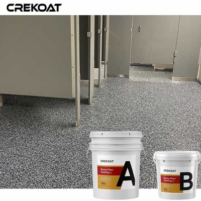 Garages Terraces Lớp phủ sàn nhựa Epoxy trang trí với nhiều màu sắc