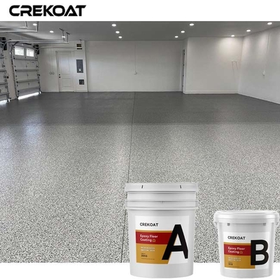 Vinyl Chips Flake Lớp phủ sàn nhựa trong suốt với kim loại thạch anh Epoxy