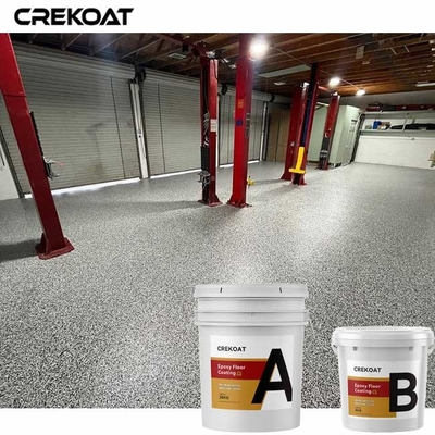 Sơn bê tông nhựa Epoxy Flake Bảo vệ chống trượt cho sàn nhà để xe
