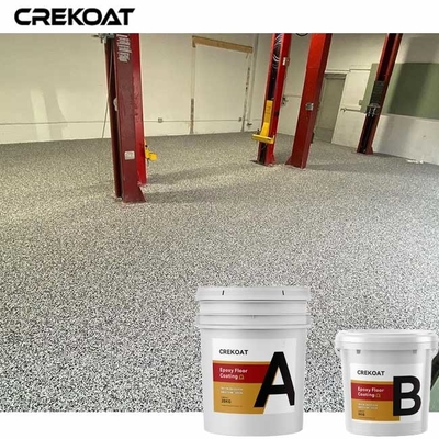 Lớp phủ sàn nhựa Epoxy TDS Color Flake Chống chất lỏng