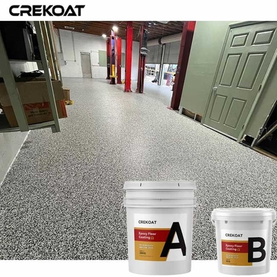 Lớp phủ Epoxy Flake không chứa dung môi Kết cấu chống trượt và thiết kế độc đáo