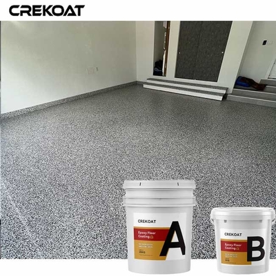 Lớp phủ Epoxy Flake không chứa dung môi Kết cấu chống trượt và thiết kế độc đáo
