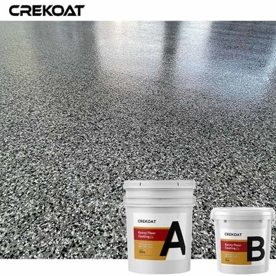 Lớp phủ vảy Epoxy chống nước không mùi Chip màu trang trí cho nhà để xe sơn hoặc sàn đường lái xe