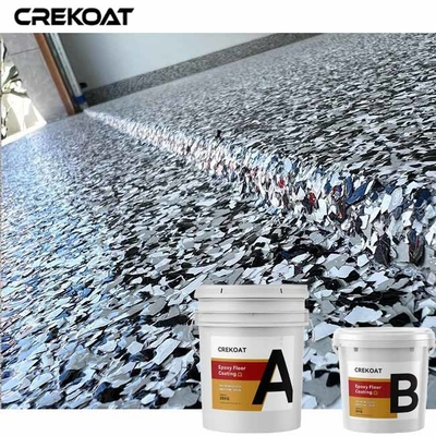 Lớp phủ sàn nhựa Epoxy Flakes cho các nhà máy dược phẩm và ô tô