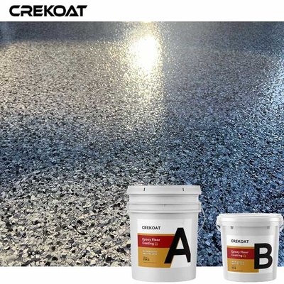 Lớp phủ sàn nhựa Epoxy Flakes cho các nhà máy dược phẩm và ô tô