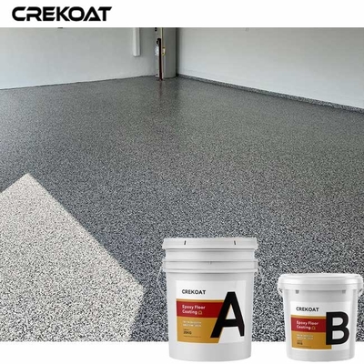 Lớp phủ sàn nhựa Epoxy rõ ràng Flakes Polyurethane Polyaspartic cho sàn bê tông