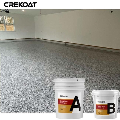 Vinyl Flake Broadcast Lớp phủ sàn nhựa Epoxy Polyaspartic Topcoat