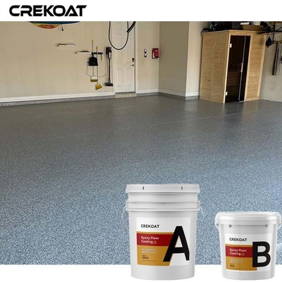Vinyl Flake Broadcast Lớp phủ sàn nhựa Epoxy Polyaspartic Topcoat