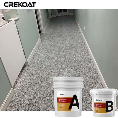 Flakes lớn hơn Lớp phủ sàn nhựa Epoxy Chip liền mạch Không dễ cháy