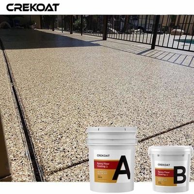 Lớp phủ sàn nhựa Epoxy dạng vảy trang trí độc đáo cho gia đình và công nghiệp
