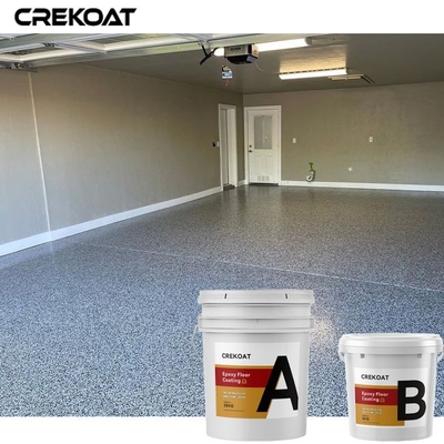 Lớp phủ sàn nhựa Epoxy dạng vảy trang trí độc đáo cho gia đình và công nghiệp