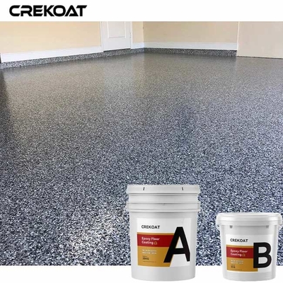 Lớp phủ sàn nhựa Epoxy dạng vảy trang trí độc đáo cho gia đình và công nghiệp